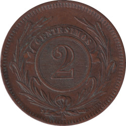 Uruguay - 2 centésimos -...