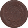 Uruguay - 2 centésimos - Sun - Bronze - 1869 H - No563