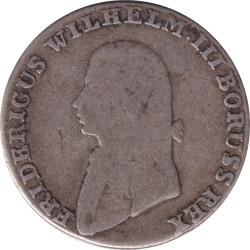 German States - 4 groschen - Firedrich Wilhelm III - 1804 A - No679