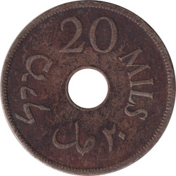 Palestine - 20 mils - Rameaux - 1935 - No599