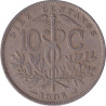 Bolivia - 10 centavos - Caduceus - Type 1 -  1908 - No538