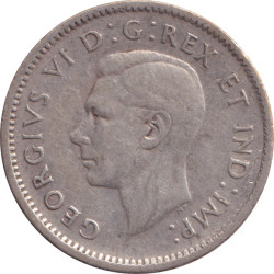 Canada - 10 cents - Georges VI -  1947 - No734