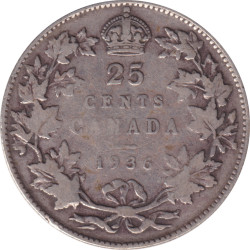 Canada - 25 cents - Georges...