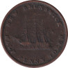 Canadian Provinces - 1/2 penny - Victoria - Young head - 1843 - No772