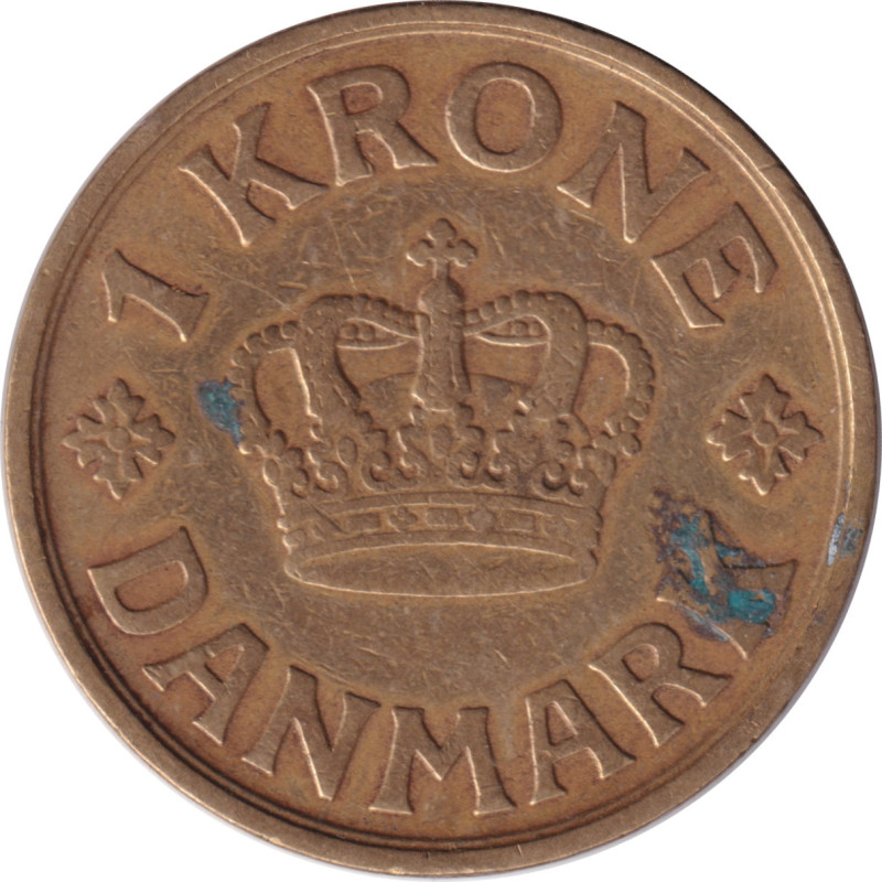 Denmark - 1 krone - Christian X - Couronne -  1926 ♡ HCN GJ - No778