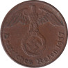Germany - 1 pfennig - Svastika - 1937 A - No09