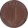 Germany - 1 pfennig - Svastika - 1937 A - No09