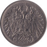 Austria - 20 heller - Franz Jospeh I - Type 1 - 1895 - No18