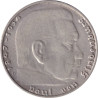 Germany - 2 mark - Hindenburg - 1937 D - No12