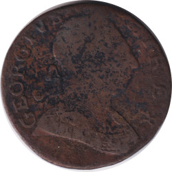 United Kingdom - 1/2 penny - George III - 177X - No27