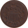 United States of America - 2 cents - Blason - 1864 - No30