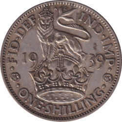 United Kingdom - 1 shilling - George VI - Angleterrre - 1939 - No29