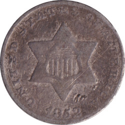 United States of America - 3 cents - Trime - 1865 - No32