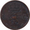 Netherlands - 1/2 cent - Guillaume I - 1822 - No36