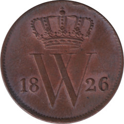 Netherlands - 1 cent - Guillaume I - 1826 - No48