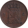 Netherlands - 1 cent - Guillaume III - Monogramme - 1870 - No54