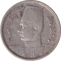 Egypt - 2 piastres - Farouk...
