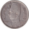 Egypt - 2 piastres - Farouk - Ronde -  ١٩٣٧ - ١٣٥٦ (1937) - No703