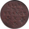 France - Louis XIIII - Liard de France - 1693& - No70