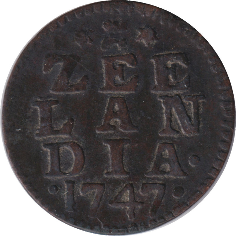 Netherlands - Zeeland - 1 duit - 1747 - No78