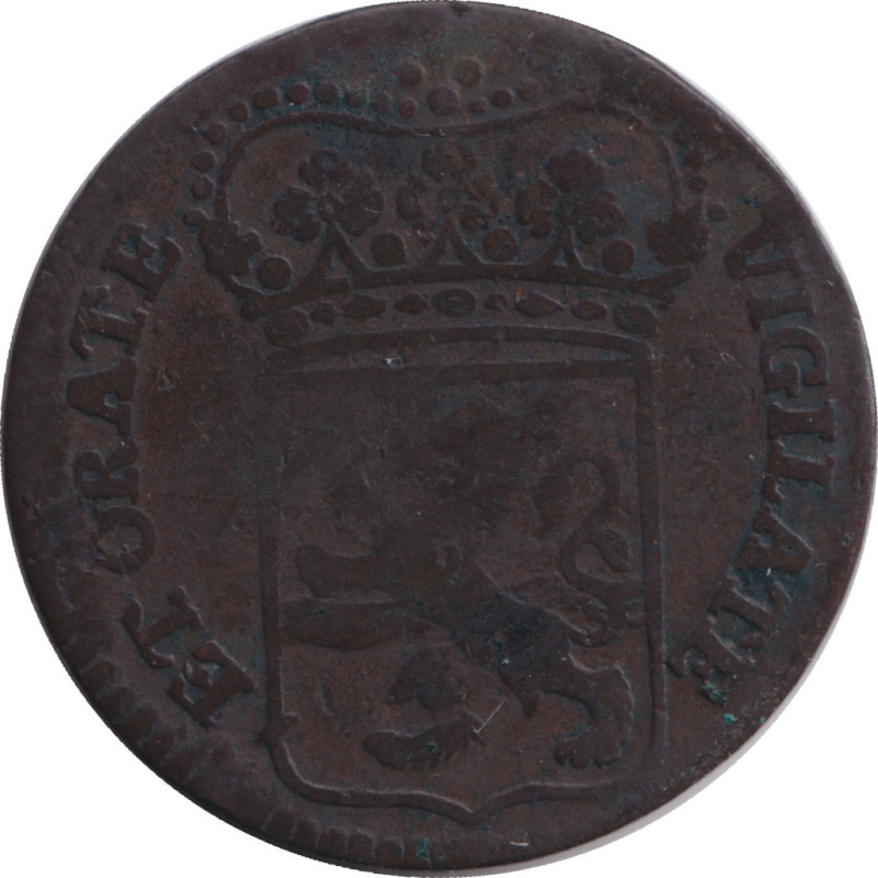 Netherlands - Overijssel - 1 duit - 1764 - No81
