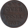Netherlands - Overijssel - 1 duit - 1767 - No93