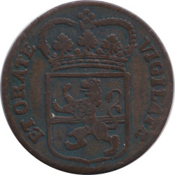 Netherlands - Overijssel - 1 duit - 1767 - No93