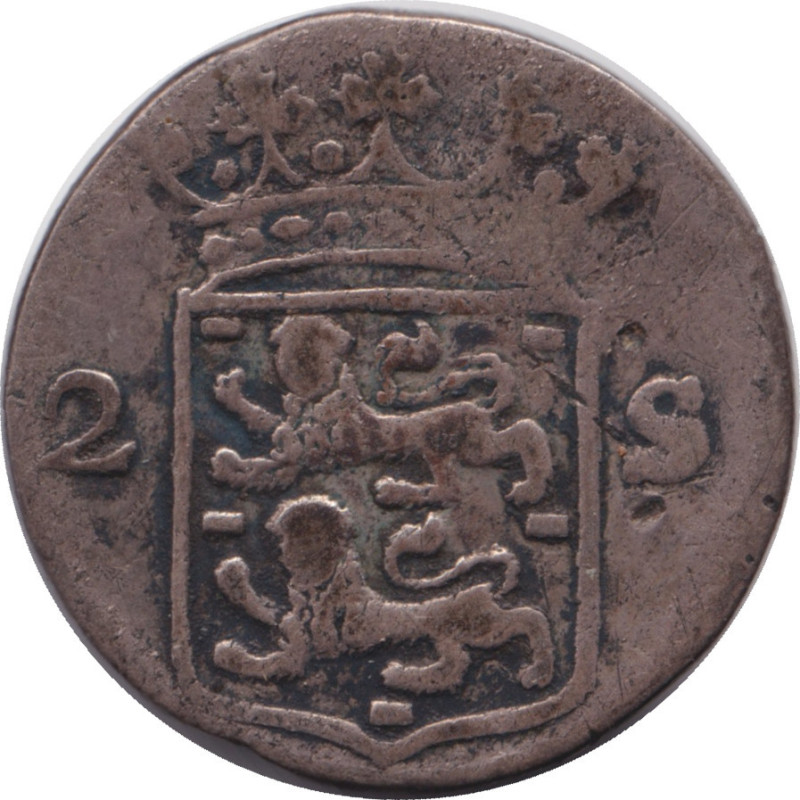 Netherlands - West Friesland - 2 stuiver - 1772 - No99
