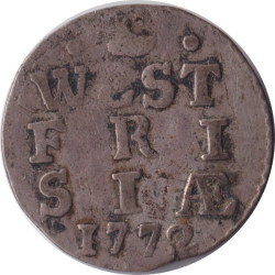 Netherlands - West Friesland - 2 stuiver - 1772 - No99