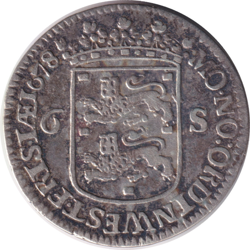 Netherlands - West Friesland - 3 stuiver - 1678 - No100