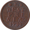 Netherlands - West Friesland - 1 duit - 1739 - No101