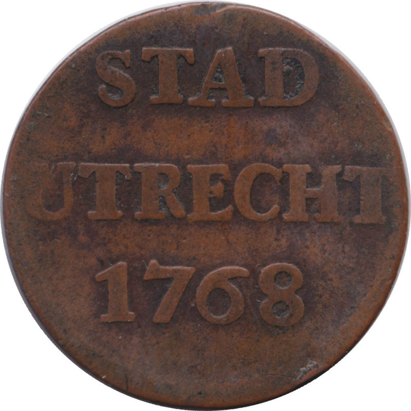 Netherlands - Utrecht - 1 duit - 1768 - No102