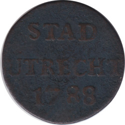Netherlands - Utrecht - 1 duit - 1788 - No106