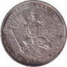 German States - 1 thaler - Guillaume I - Aigle - Tête agée - 1867 A - No116