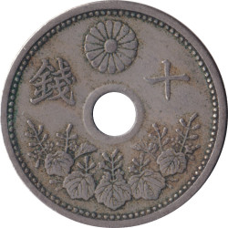 Japan - 10 sen - Fleur -...