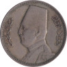 Egypt - 10 milliemes - Fouad I - Buste à gauche - ١٩٢٩ - ١٣٤٨ (1929) BP - No121