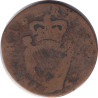 Ireland - 1/2 penny - George III - Buste jeune - Buste court - 1767 - No124