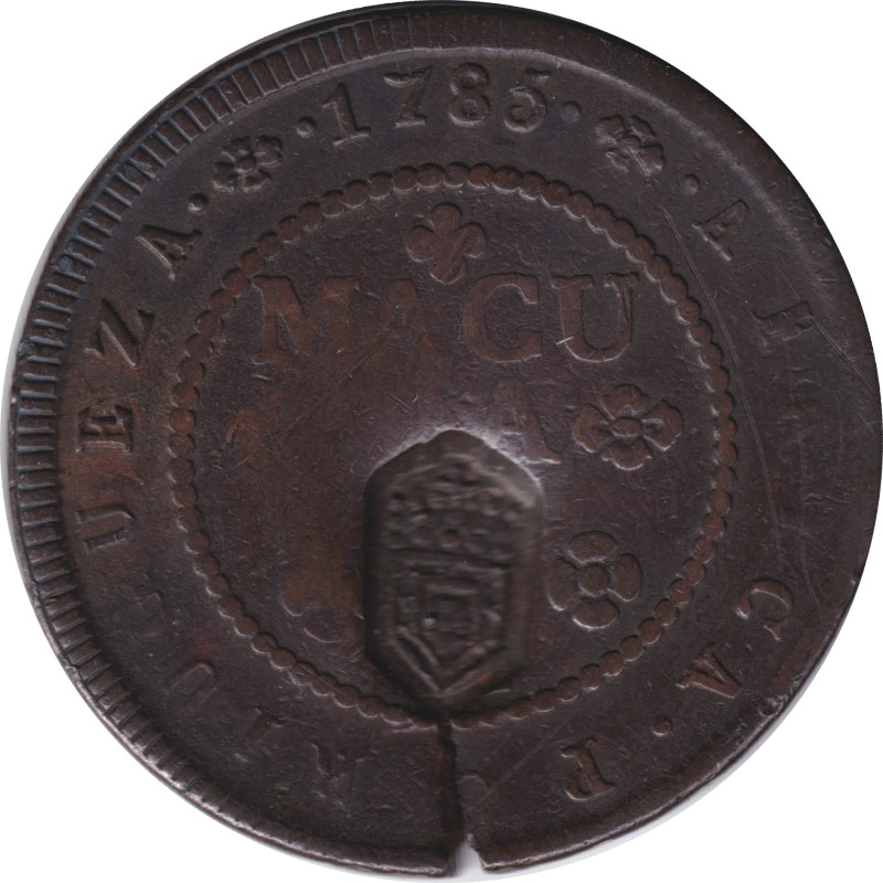 Portuguese Africa - Counterstamped Macuta - No129