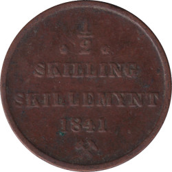 Norway - 1/2 skilling -...