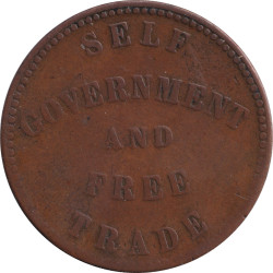 Canada - 1/2 penny - 1855 -...