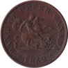 Canadian Provinces - 1/2 penny - Chevalier - 1852 - No144