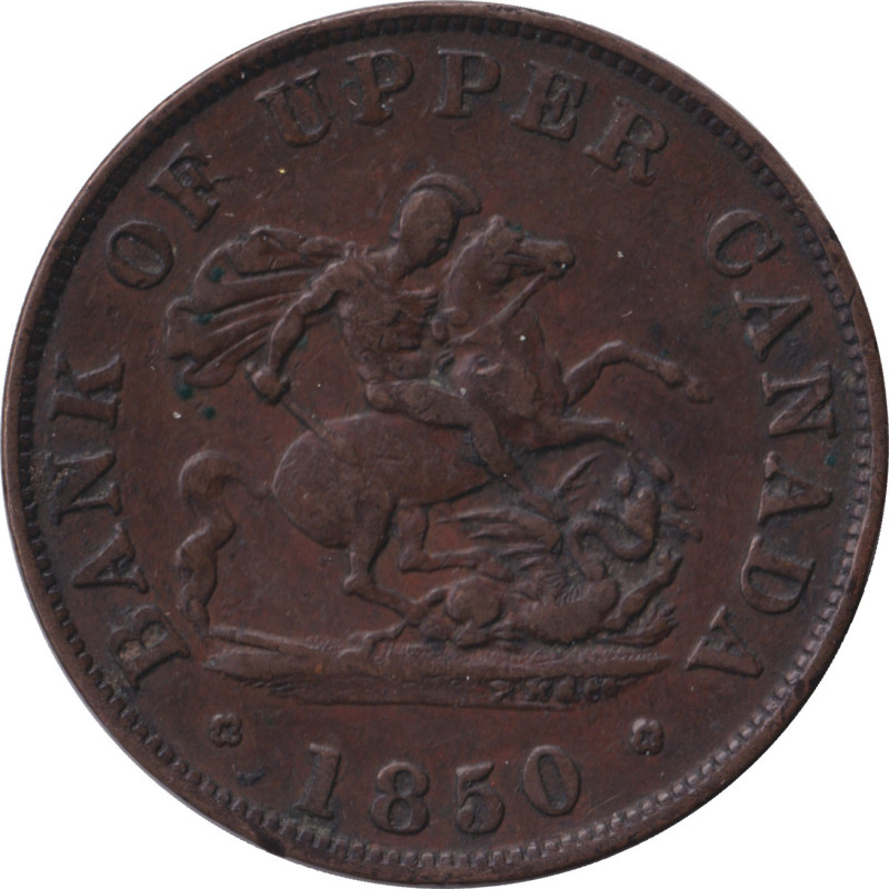 Canadian Provinces - 1 penny - Chevalier - 1850 - No145