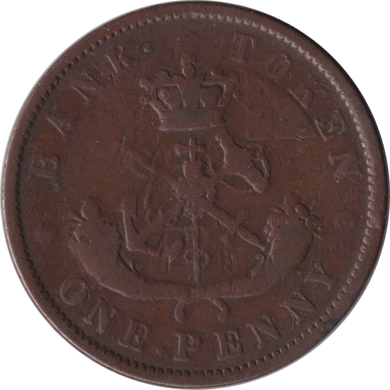 Canadian Provinces - 1 penny - Chevalier - 1854 - No146