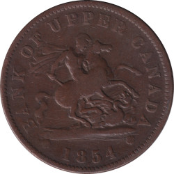 Canadian Provinces - 1 penny - Chevalier - 1854 - No146
