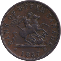 Canadian Provinces - 1 penny - Chevalier - 1857 - No149
