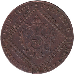 Austria - 30 kreuzer - Franz II - 1807 G - No330