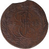 Russia - 5 kopek - 1765 - No334