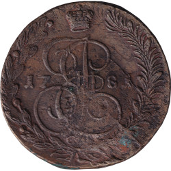 Russia - 5 kopek - 1781 - No333