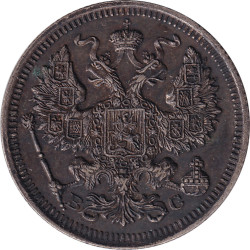 Russia - 20 kopek - Aigle bicéphale - 1915 BC - No336