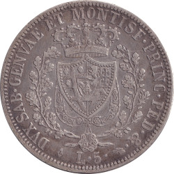 Italian States - 5 lire - Charles-Félix - 1826 F L - No362